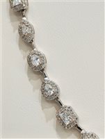 Collana Vidali Gioielli Donna in Argento Zircone COAR-66-34 - COAR-66-34